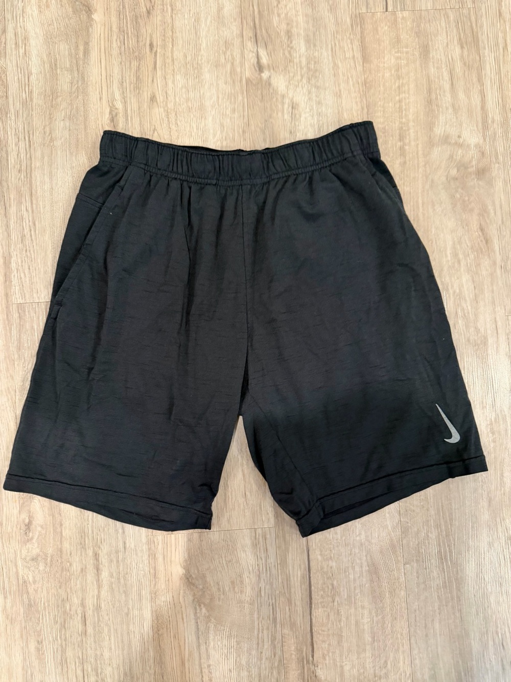 Nike Men’s Athletic Shorts - Heathered Black - Size Small
